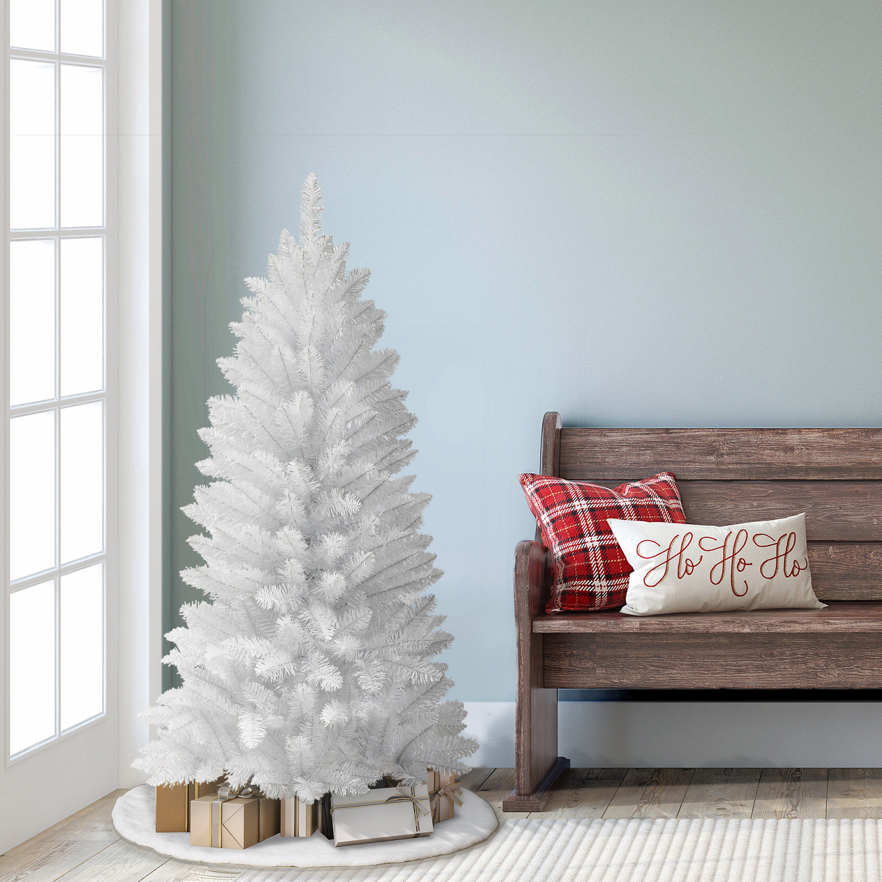 4ft White Carson Pine Tree